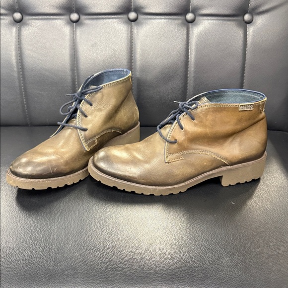 PIKOLINOS Brown Leather Chukka Boots main image 8